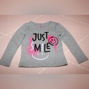 Rock-N-Beauty Toddler Girl 2T Thermal Shirt Just Smile Denny’s x Lester’s